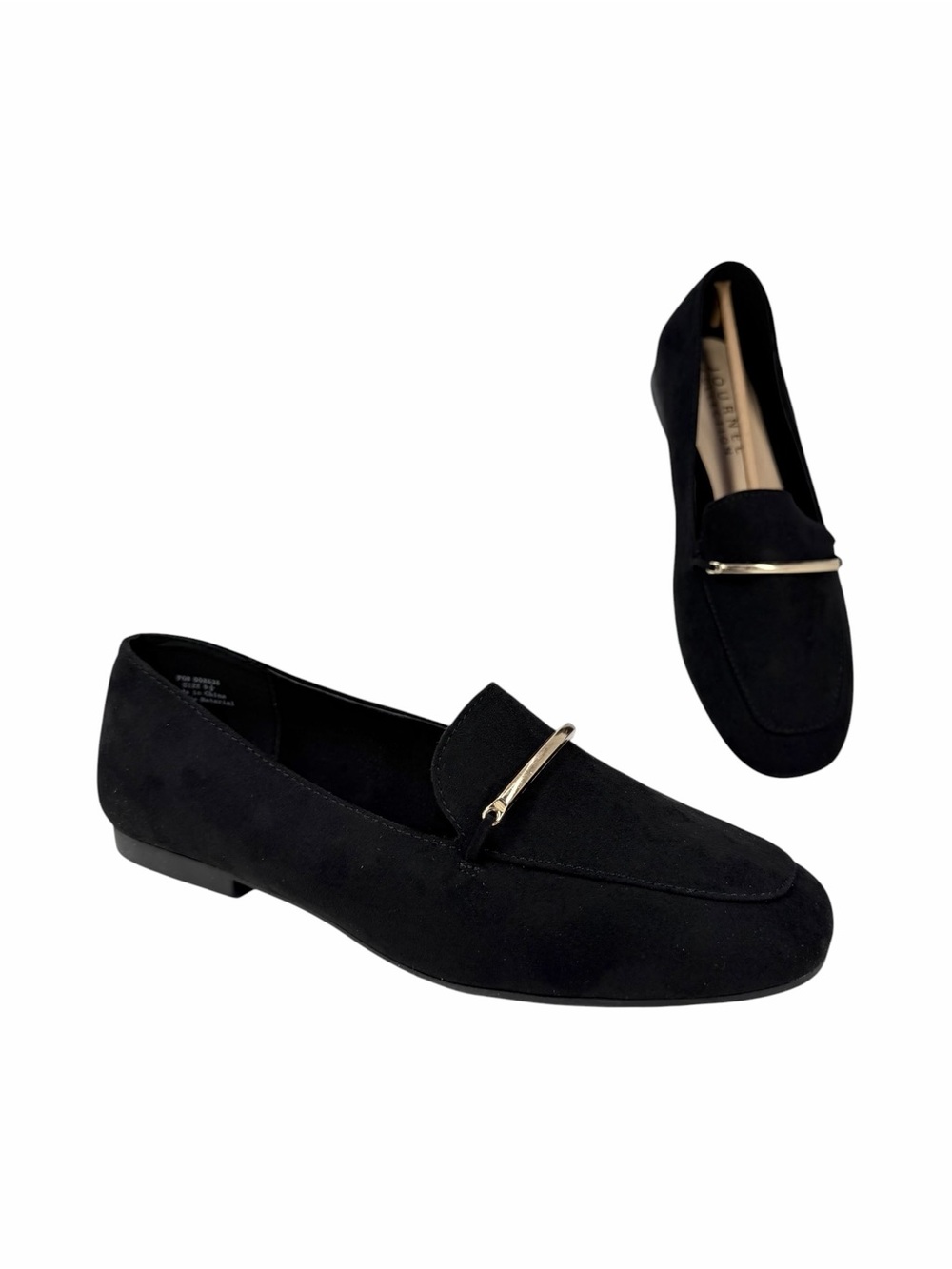Journee Collection Women's Wrenn Slip On Loafers Black Size 9.5